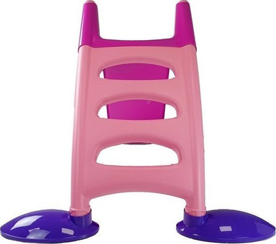 Rrëshqitëse kopshti Lean Toys Slide Garden 424, për kalamaj, rozë vjollcë