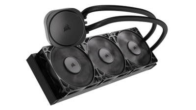 Ftohës procesori CORSAIR NAUTILUS 360 RS, radiator 360mm, ujë, i zi