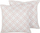 Set jastëkësh dekorativë Embroidered Glamour, pambuk, 45 x 45 cm, rozë