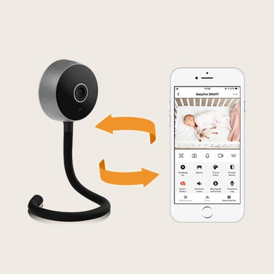 Lionelo Babyline Smart Black — monitor (kamere)