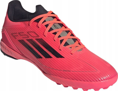 Këpucë futbolli Adidas F50 League TF, për tapet sintetik, rozë me të zezë