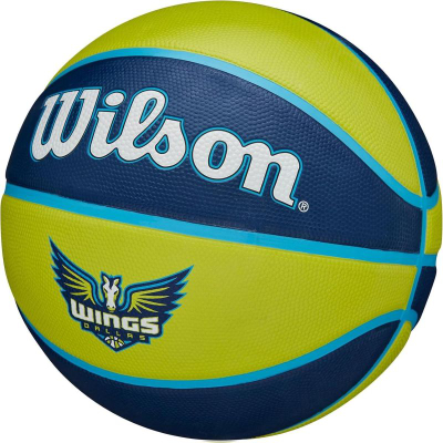 Top basketbolli Wilson WNBA Tribute Wings, numri 6, për jashtë, blu me jeshile