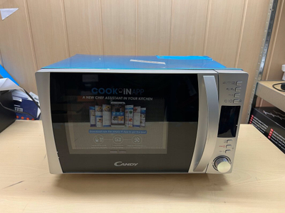Furrë me mikrovalë Candy CMXG 22 DS, 22L, 800W, inox argjendtë