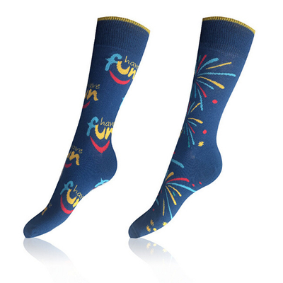 Set çorape Bellinda Crazy Socks Box, shumëngjyrëshe