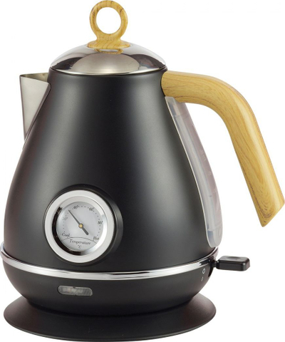 Vluese uji Kassel, 2200W, 1.7L, e zezë