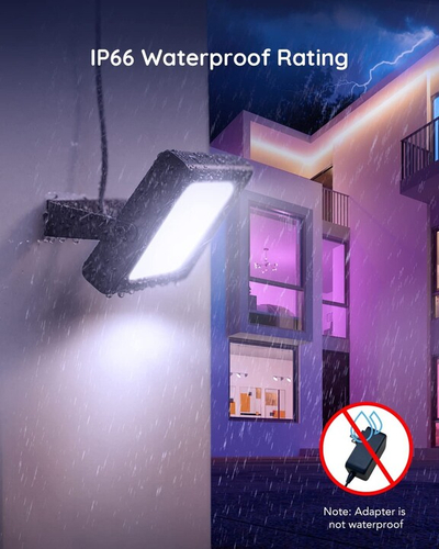 LED лента SMART Govee Flood Lights, 4 парчиња - за отворено