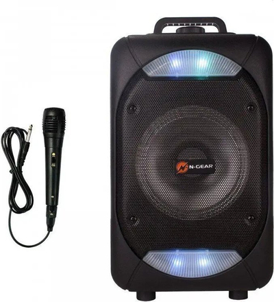 Блутут звучник N-Gear Flash 610, 100W, караоке, црн