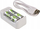 Karikues baterish Ansmann Basic II, NiMH NiCd, AA AAA, me 2 bateri AA 1300mAh
