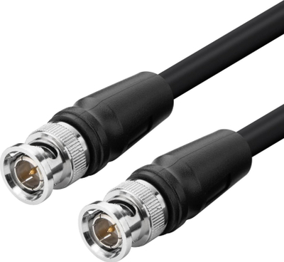 Kabllo koaksial Microconnect BNC HDSDI 10M RG-6, 75 Ohm, 10 m, i zi