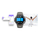 Smartwatch Giewont GW430 2, ekran me ngjyra, mat rrahjet e zemrës, gri