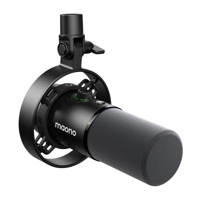 Mikrofon dinamik MAONO XLR USB, 192kHz 24bit, reduktim zhurme, i zi