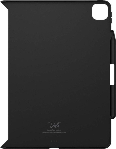 Mbrojtëse tableti Spigen Thin Fit Pro për iPad Pro 12.9" 2021–2022, me mbajtëse për Apple Pencil, e zezë