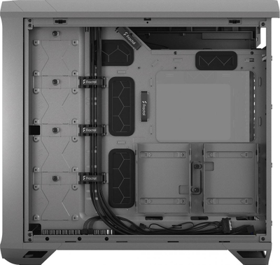 Kasë Fractal Design Torrent TG Light Tint, e hirtë, Full Tower