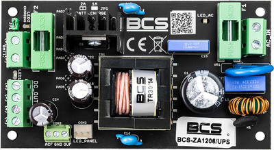 Furnizim me energji BCS POWER BCS-ZA1206/UPS, buffer UPS, Open Frame