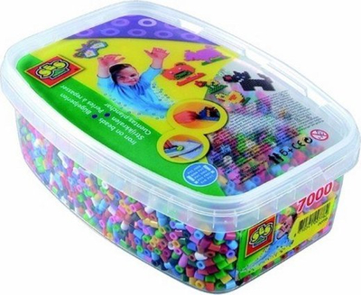Kuti me rruaza për strykim SES Creative 00778, 7000 copë, përzier, shumëngjyrëshe