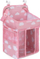 Organizues krevati për bebe AG637C Baby Crib Caddy, me shumë xhepa, prej poliestëri, rozë
