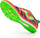 Atlete për meshkuj Joma Skyfit, nr. 39, të portokallta / gjelbra