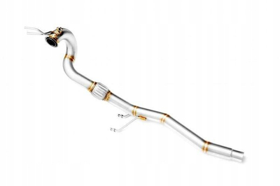 Downpipe Poujoulat për Audi A3 2.0 TDI, pjesë këmbimi, çelik