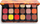 Paletë hijesh sysh Makeup Revolution Forever Flawless Fire, 18 ngjyra
