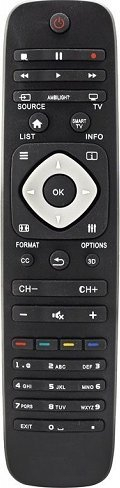 Pilot TV Philips P430, për Philips LED 430 3D, i zi