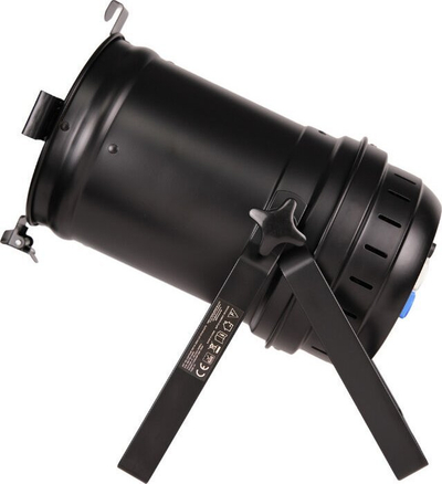 Reflektor skenik Light4Me PAR 64 200W LED Zoom, dritë e ngrohtë e bardhë, i zi