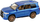 Makine lodër SUV Lexos Land Cruiser, shkalla 1:14, me drita e tinguj, blu