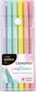 Stilolapsa pastel Derform Kidea, 6 copë, shumëngjyrësh