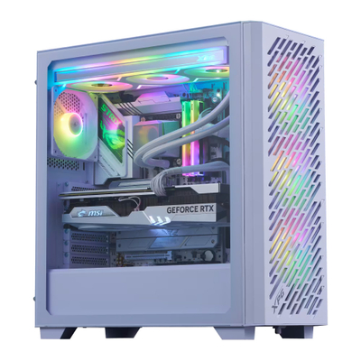 Куќиште за компјутер Adata XPG VALOR AIR PRO, MIDI Tower, E ATX, бела боја