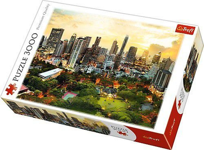 Puzzle Trefl Sunset in Bangkok, 3000 pjesë, 116 x 85 cm, shumëngjyrësh