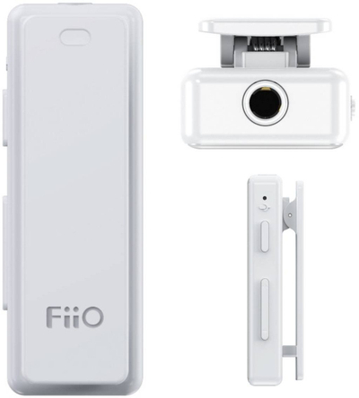 Amplifikator kufjesh FiiO BTR11, Bluetooth 5.3, mikrofon, i bardhë