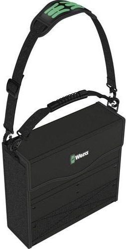Текстилна чанта за алат Wera 2Go2, со рамен ремен, црна