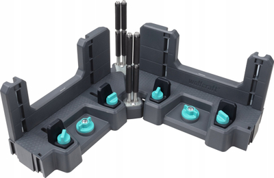Kuti prerëse kënde Wolfcraft Bevel and Mitre Box Pro, 2 në 1, deri 120 mm, shumëngjyrëshe