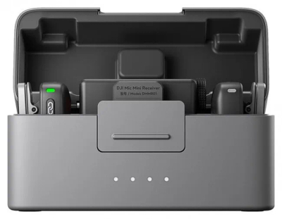 Sistem mikrofoni DJI Mic Mini (2TX+1RX + kuti karikimi)