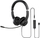 Слушалки за канцеларија Acer Office Headset, микрофон со подвижна рачка, поврзување USB A и 3.5 mm, црни