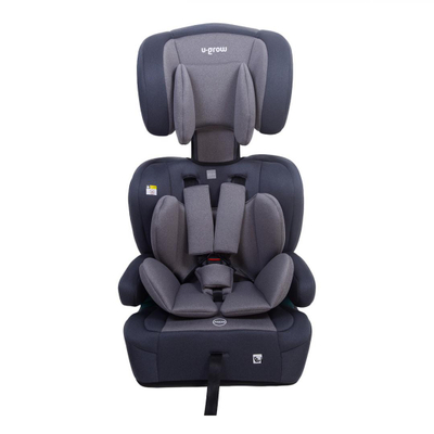 Ulëse auto U-grow R129 i-Size, 76-150 cm, ISOFIX, gri