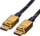 Kabllo DisplayPort ROLINE Gold, 3 m, DP në DP, e zezë