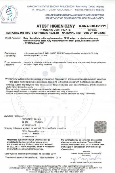 Tub plastik TADLINE Approach 20mm, për ngrohje dhe ujë, gri me vijë blu