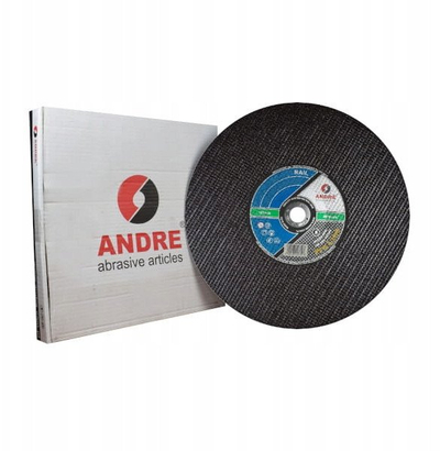 Disk prerës Andre Rail, 350x3.5x32 mm, set 10 copë, i zi