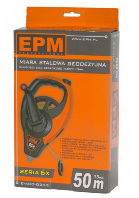 Metër për gjeodezi EPM E-400-0253, 50m