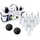 Set bowlingu AJ Sportz Bowling Play Set, 10 kubeza, 2 topa, bardh e zi
