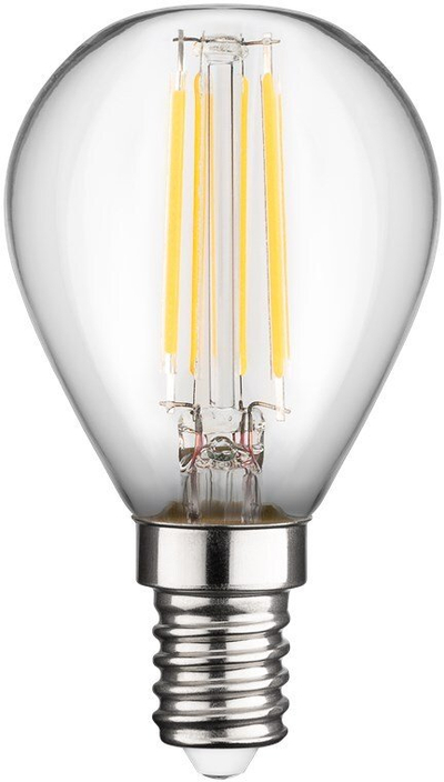 Llampë LED Goobay Filament Globe E14, 4W, 2700K, e bardhë e ngrohtë