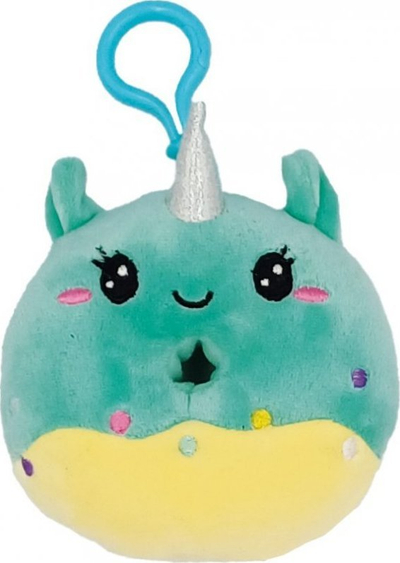 Set brelokësh Stnux Donut Plush, 12 copë, shumëngjyrëshe