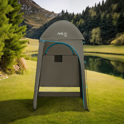 Çadër për ndërrim rrobash NILS Camp NC3025, për kamping, madhësi XL, blu