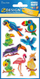 Ngjitëse me shkëlqim për fëmijë AVERY Zweckform ZDesign KIDS Birds, transparente, shumëngjyrëshe