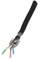 Kabllo rrjeti EFB Elektronik MK7104.100B, Cat.7 S/FTP, 100 m, e zezë