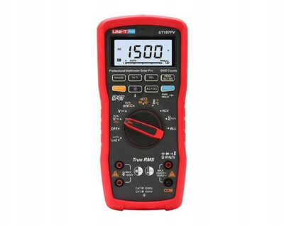 Дигитален мултиметар Уни-Т UT197PV, 1000V AC/DC, True RMS, црвен