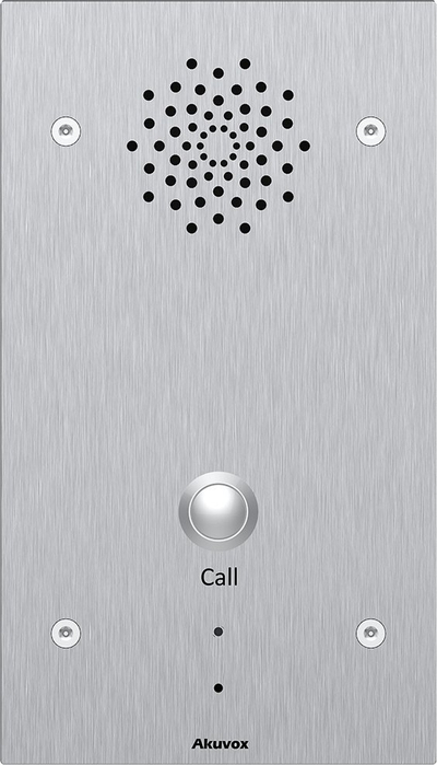 Interfon emergjence VoIP Akuvox E21A, SIP, pa duar, çelik inoksi