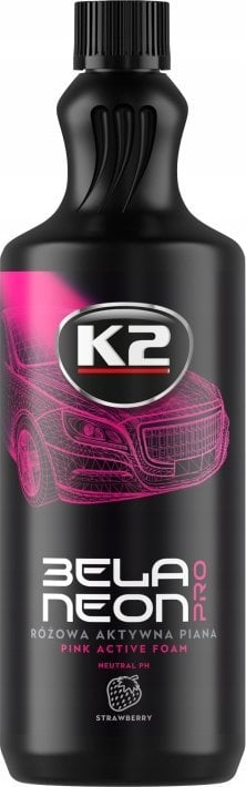 Активна пена за миење автомобил K2 Bela Neon Pro, 1L, розова