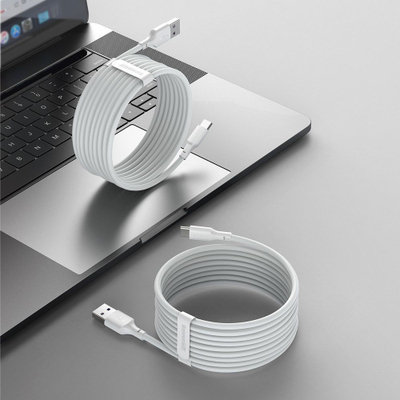 Kabllo USB Baseus TZCATZJ-02, USB A në USB C, 1.5m, e bardhë