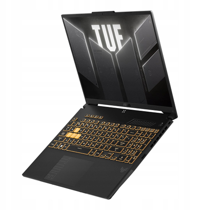 Laptop ASUS TUF Gaming F16, 16", Intel Core Ultra 5 210H, Full HD+, 8 GB DDR5-SDRAM, 512 GB SSD, NVIDIA GeForce RTX 4050, i hirtë